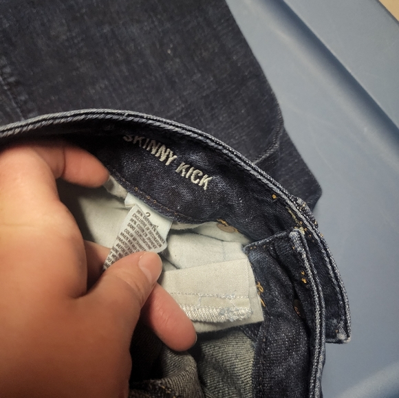 American Eagle jeans size 2 skinny kick - Picture 4 of 5